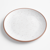 Elegant 10.5" Rose Gold Melamine Dinner Plate